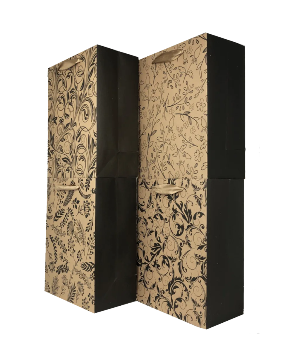 Paper Bag Kraft Collection 12/Pk