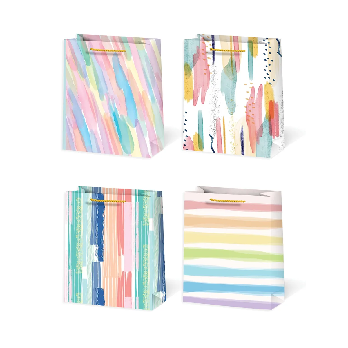 Paper Bag Pastel Collection 12/Pk