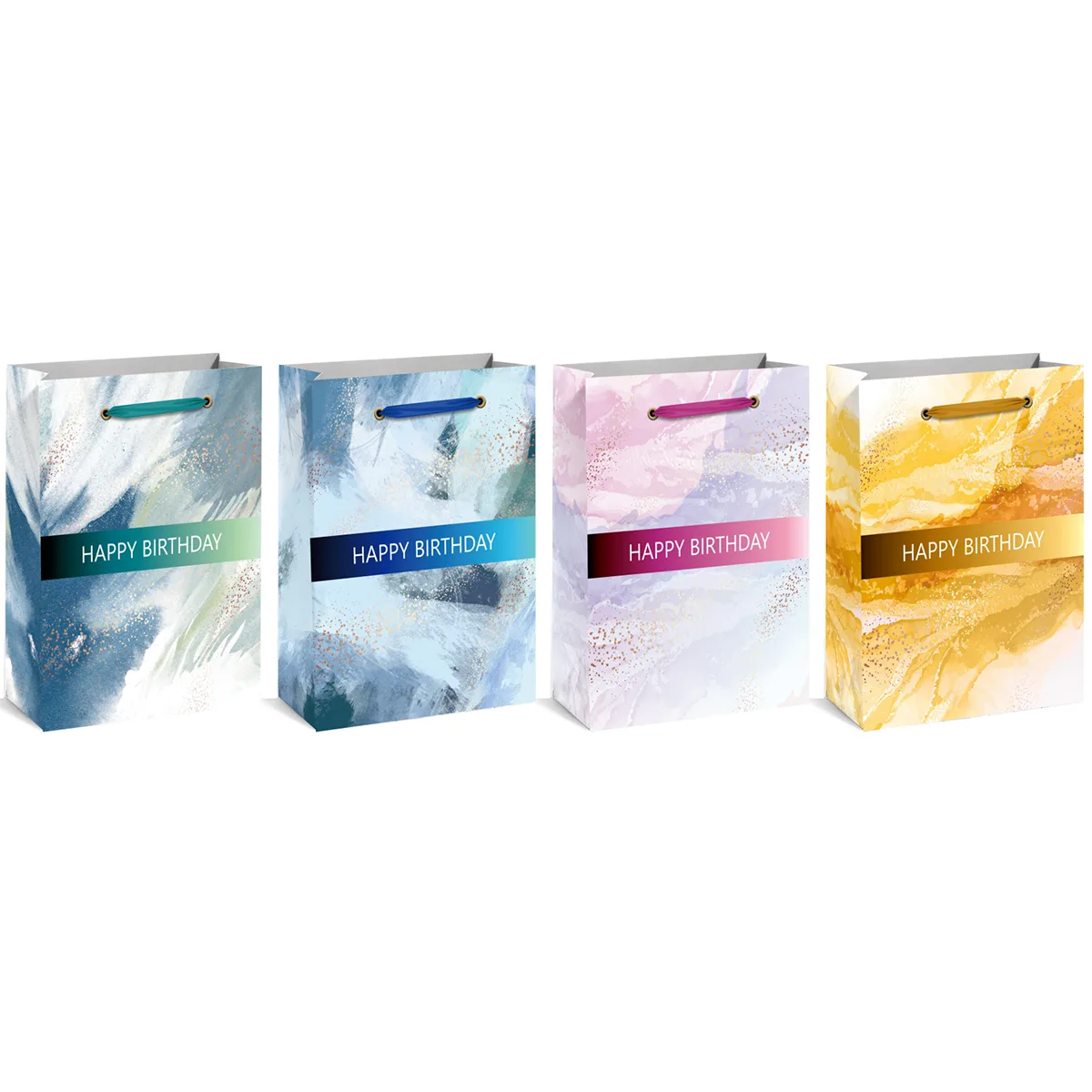 Paper Bag Birthday Collection A 12/Pk
