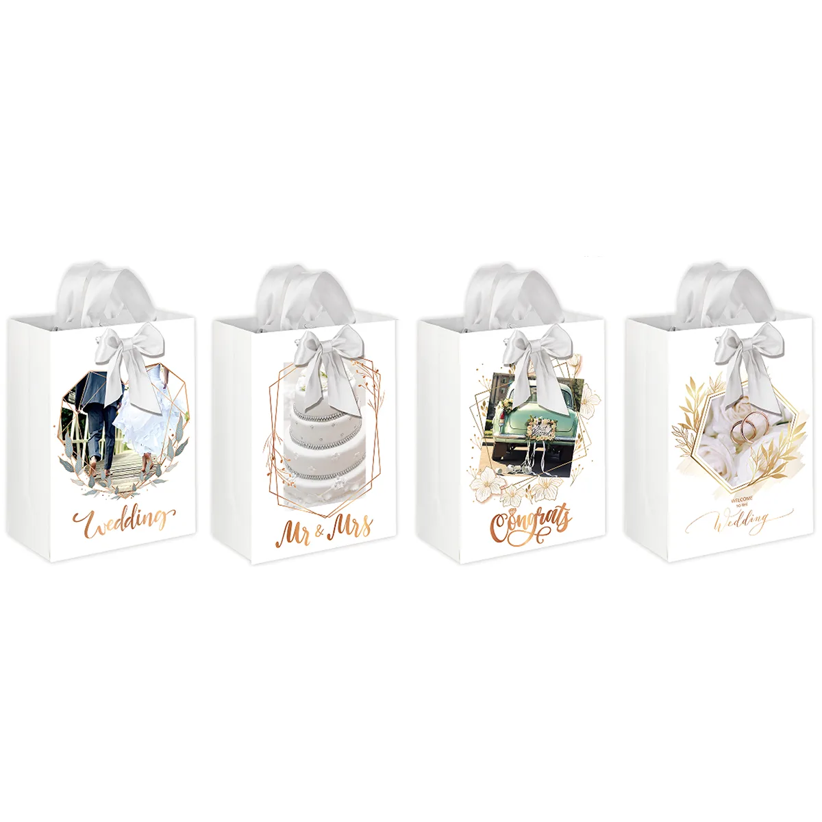 Paper Bag Wedding Collection 12/Pk