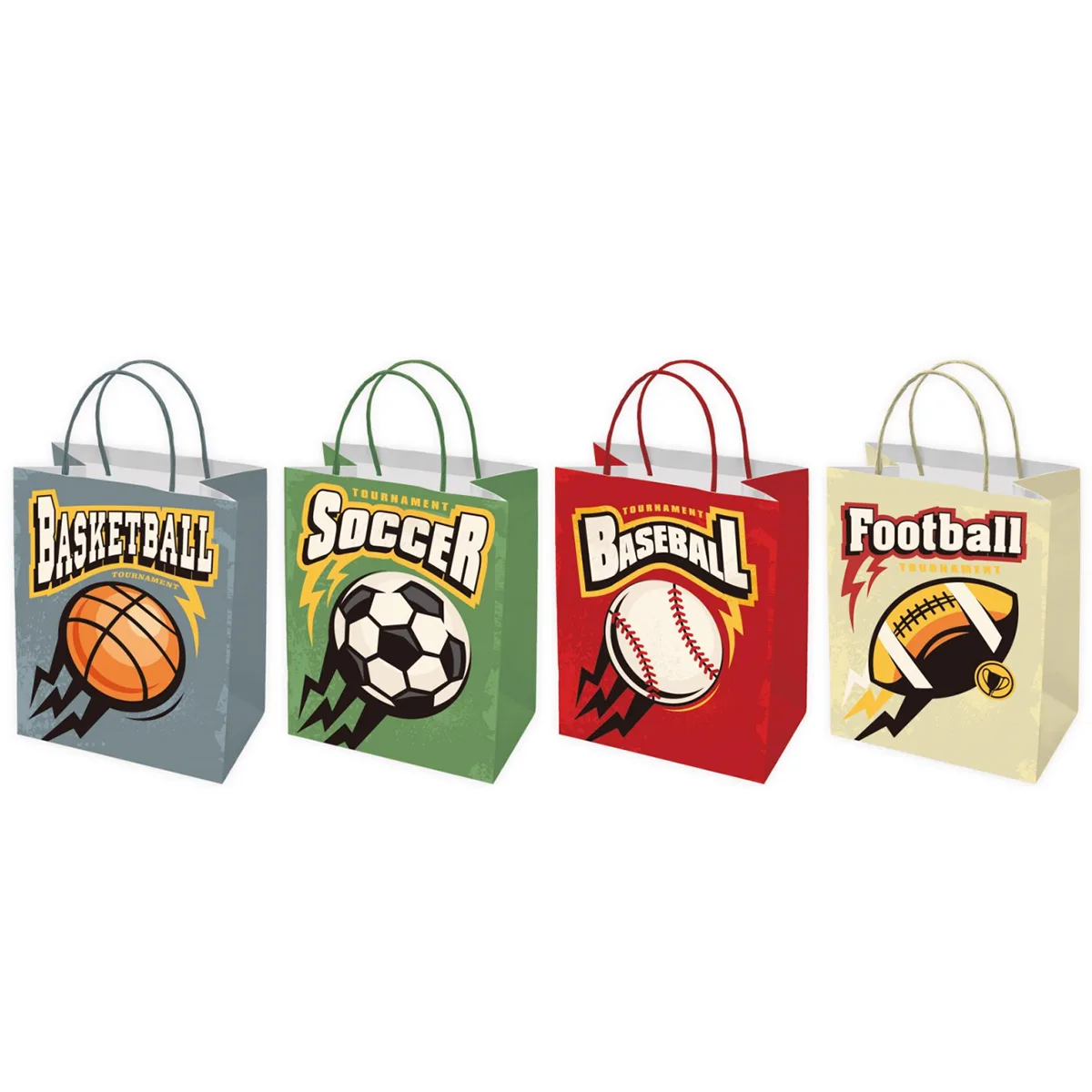 Paper Bag Ball Collection 12/Pk