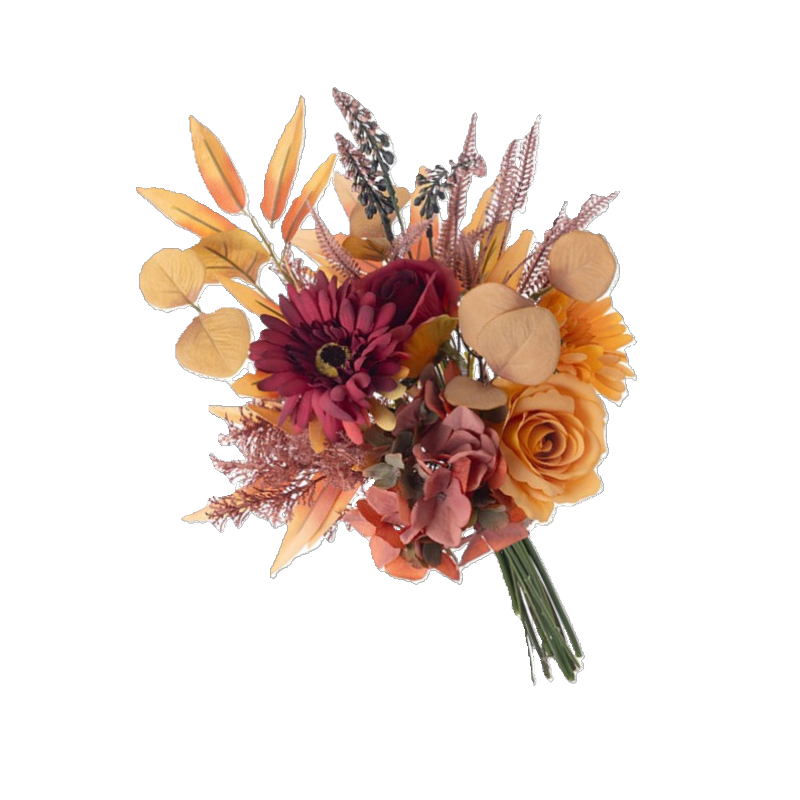 Artificial Flower Bouquet - Autumn Posy 44cm