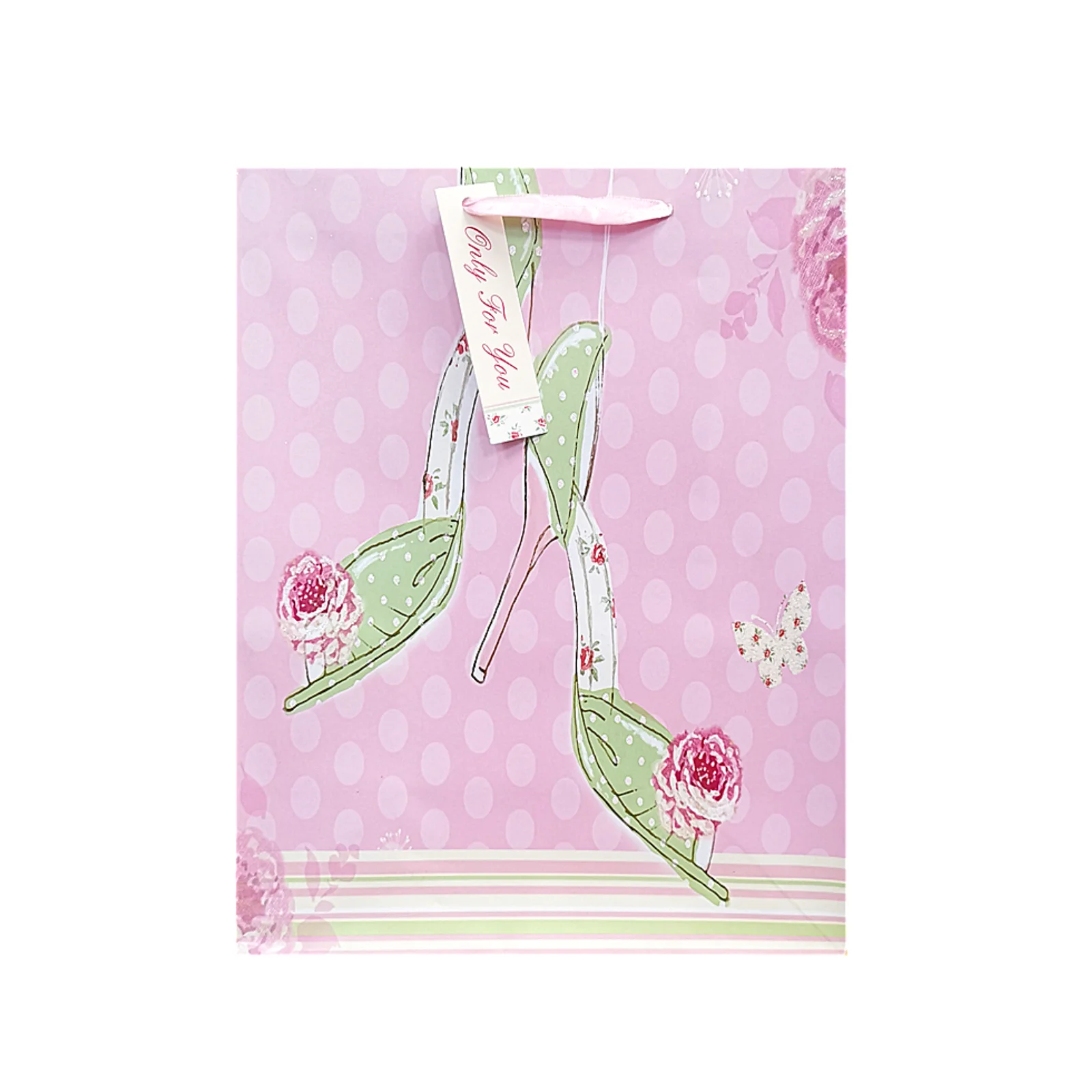 Paper Bag Single Design High Heels 12/Pk