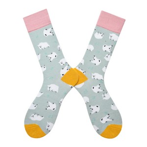 Paired Socks - Polar Bear (Grey)