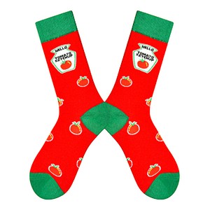 Paired Socks - Tomato Sauce