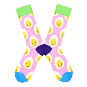Paired Socks - Smile Egg