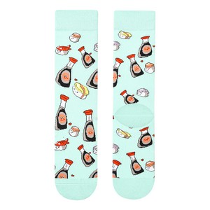 Paired Socks - Sushi with Soy Sauce