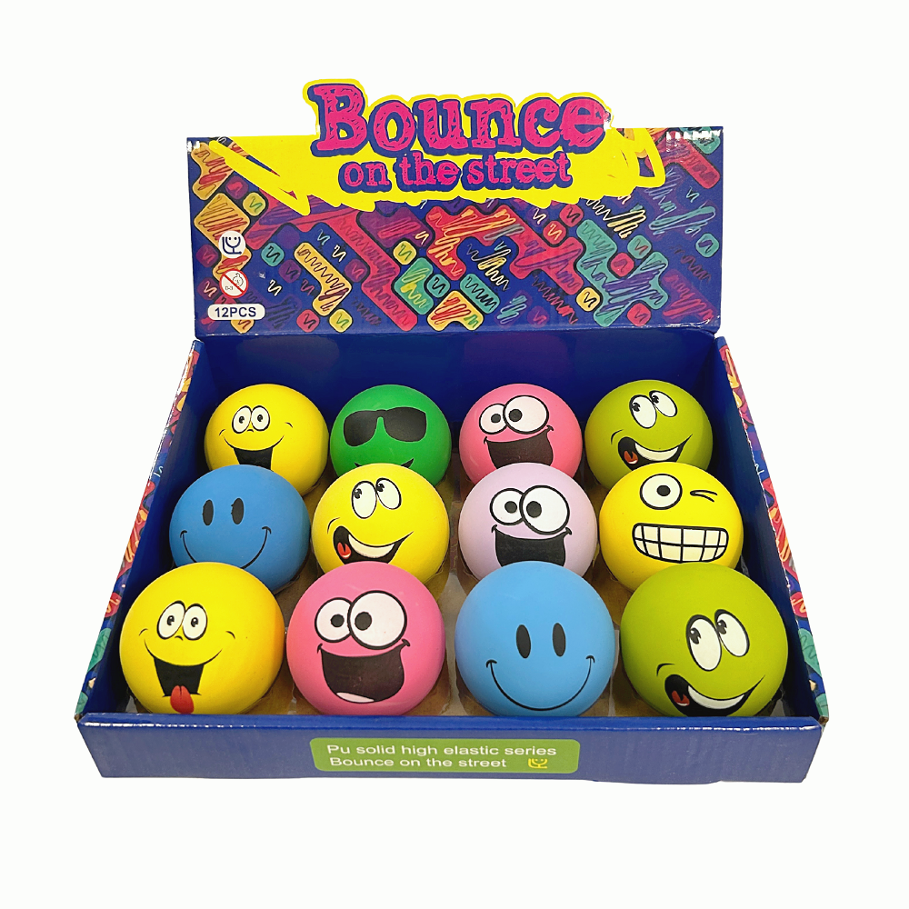Bouncing Face Ball 6cm