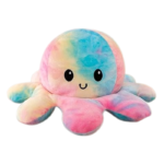 Reversible Octopus Plush Toys 20cm - Galaxy