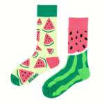 Odd Paired Socks - Watermelon