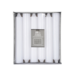 Dinner Candle 8x25cm Set of 6 -White