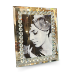 Glass 4 x 6 Photo Frame with Diamond