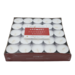 Aromart Tealight Candles 50Pcs – Raspberry & Musk