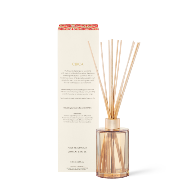 CIRCA 2024 Christmas Raspberry & Rhubarb Fragrance Diffuser 250mL - Image 4