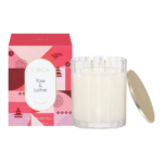 CIRCA Rose & Lychee Soy Candle 350g Holiday Limited Edition