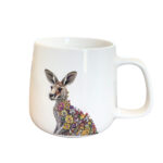 Australia Wildlife Animal Ceramic Mug 315ml - Kangaroo
