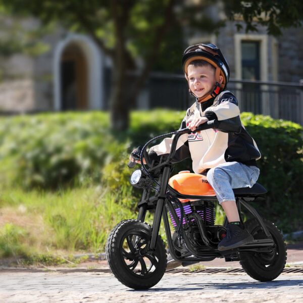 HYPER GOGO Pionner Kids Electric Motocycle Green - Image 5