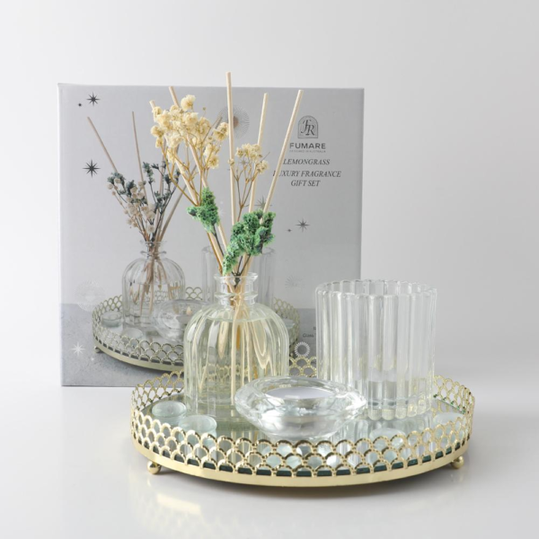 Fumare Mirror Plate Gift Set – Lemongrass - Image 2