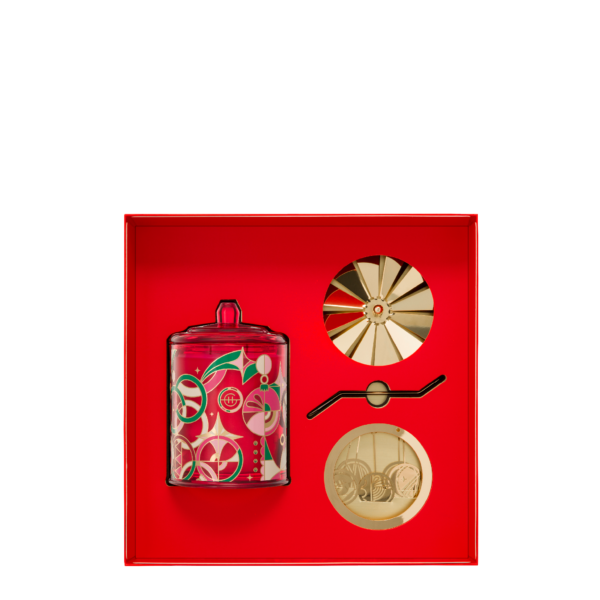 Glasshouse Limited Edition Kyoto In Bloom Soy Candle & Spinning Carousel - Image 2