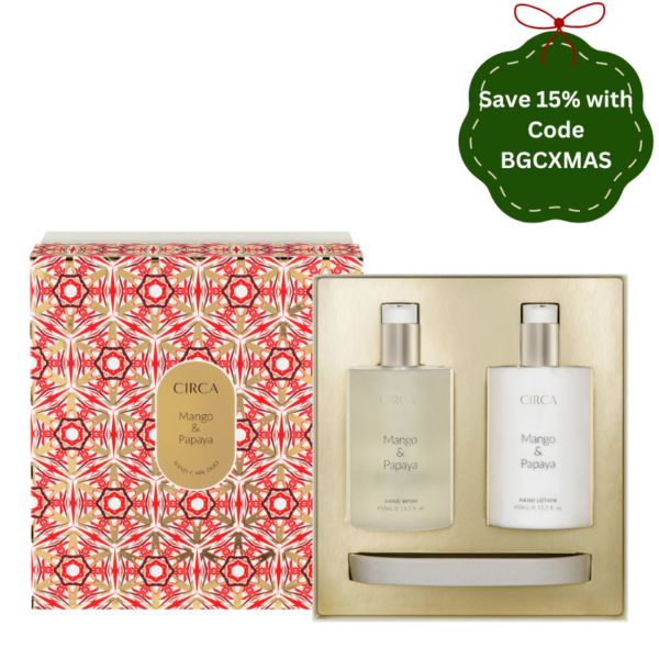 CIRCA Christmas Limited Edition Mango & Papaya Hand Care Duo Set 900mL