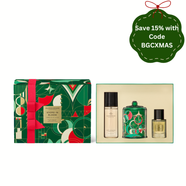 Glasshouse Christmas Limited Edition Kyoto in Bloom Trio Gift Set