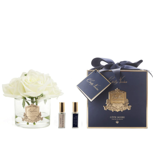 Cote Noire Perfumed Natural Touch Five Roses - White Ivory Limited Edition