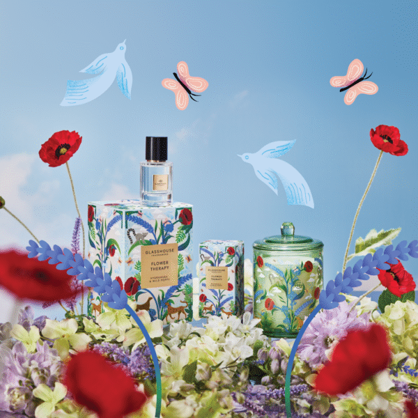Flower Therapy Hydrangea & Wild Poppy 30mL Eau de Parfum - Image 4