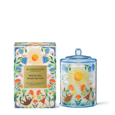 Glasshouse Limited Edition Mocktail Meditation 380g Triple Scented Soy Candle