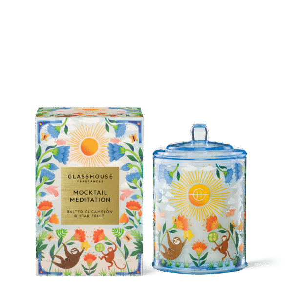 Glasshouse Limited Edition Mocktail Meditation 380g Triple Scented Soy Candle