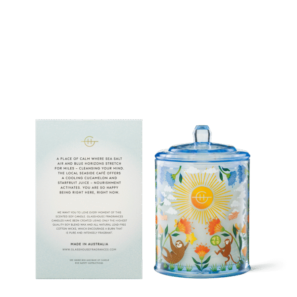 Glasshouse Limited Edition Mocktail Meditation 380g Triple Scented Soy Candle - Image 3