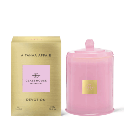 Glasshouse A Tahaa Affair Devotion Triple Scented Soy Candle 380g