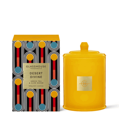 Glasshouse Limited Edition Desert Divine Triple Scented Soy Candle 380g