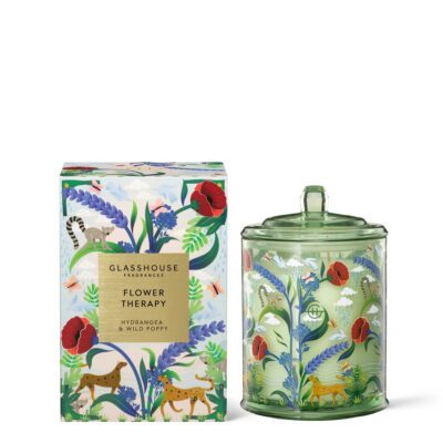 Glasshouse Limited Edition Flower Therapy Triple Scented Soy Candle 380g