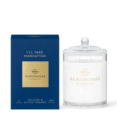 Glasshouse I'll Take Manhattan Triple Scented Soy Candle 380g