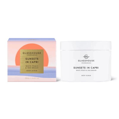 Glasshouse Sunsets in Capri 250ml Body Scrub
