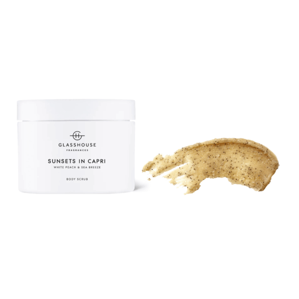 Glasshouse Sunsets in Capri 250ml Body Scrub - Image 3