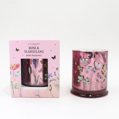 Aromart Limited Edition Candle 350g - Rose & Ylang Ylang