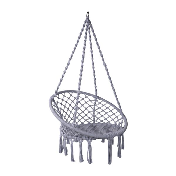 Macrame Hanging Swing Chair - Image 5