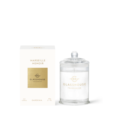 Glasshouse Triple Scented Soy Candle 60g - Marseille Memoir