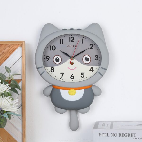 Wall Clock - Cat - Image 2