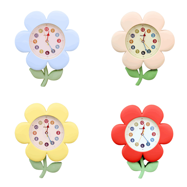 Wall Clock - Flower