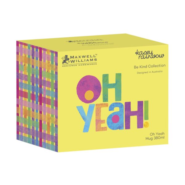 MW Be Kind Mug 380mL Oh Yeah Gift Boxed - Image 2