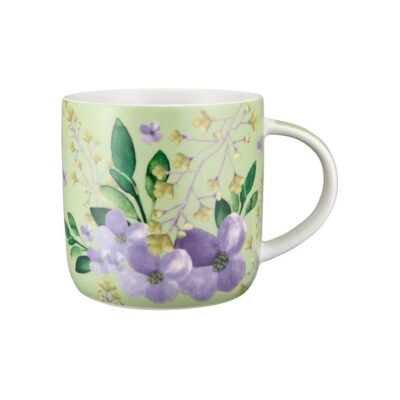 MW Bouquet Mug 480mL Green Gift Boxed