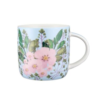 MW Bouquet Mug 480mL Blue Gift Boxed