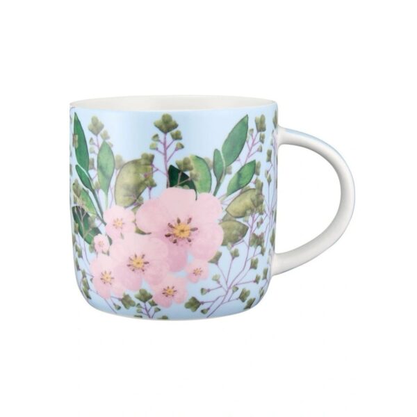 MW Bouquet Mug 480mL Blue Gift Boxed