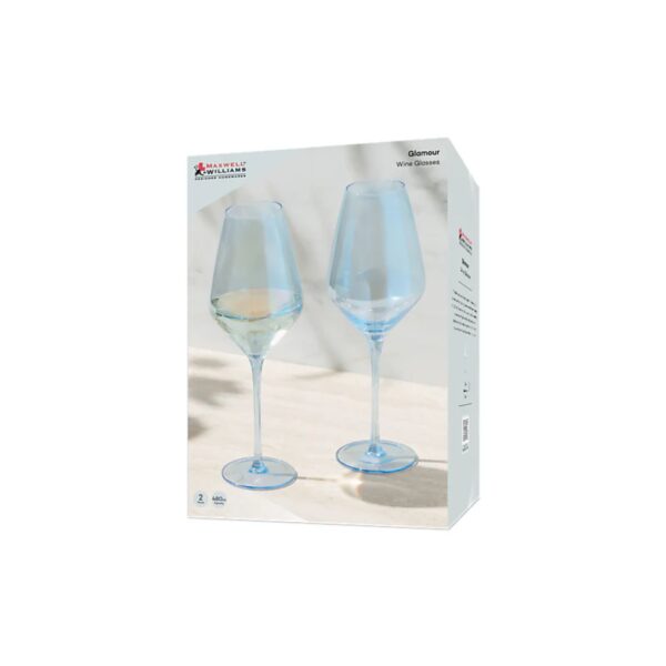 MW Glamour Wine Glass Set of 2 Gift Boxed - Image 4