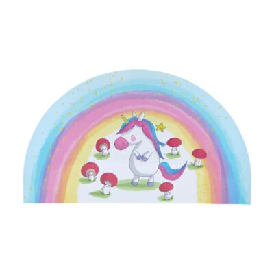 MW Jedda Robaard Magical Tales Placemat 28x47.5cm Unicorn Semi Circle