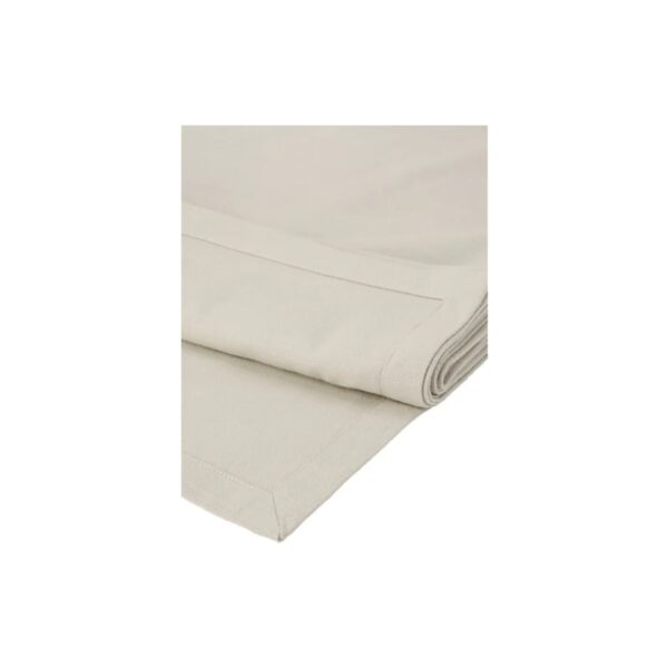 MW Cotton Classics Rectangular Tablecloth Pebble - Image 4