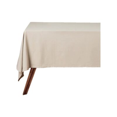 MW Cotton Classics Rectangular Tablecloth Pebble