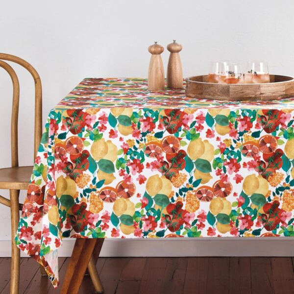 MW Capri Cotton Rectangular Tablecloth 270x150cm - Image 2